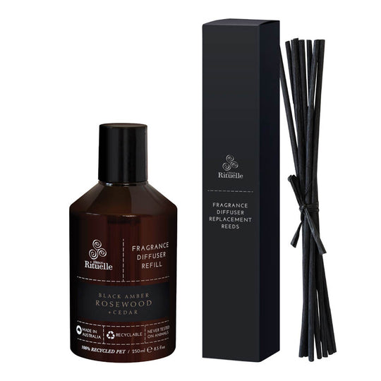 Alchemy 250ml Diffuser Oil Refill Black Amber with Rosewood and Cedar