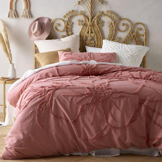 Rosa European Pillowcase Pink
