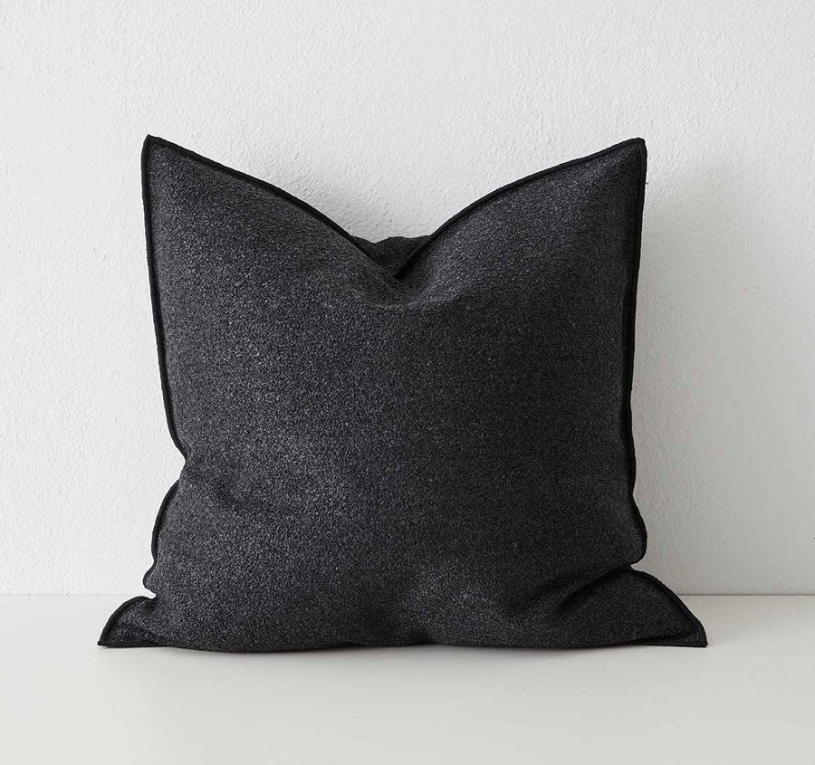 Alberto 50x50cm Filled Cushion Onyx