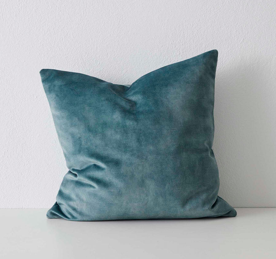 Ava 50x50cm Filled Cushion Aqua