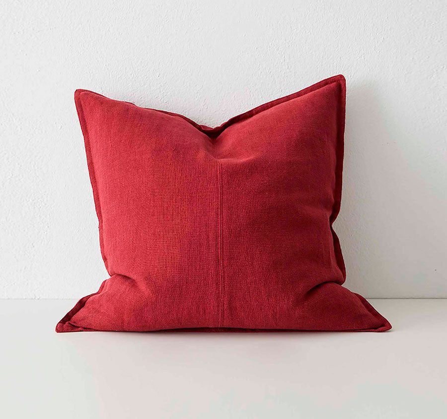 Como 50x50cm Filled Cushion Rhubarb
