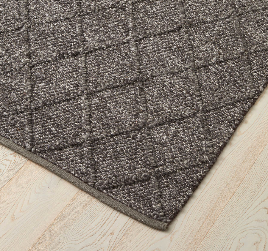 Mitre 2x3m Floor Rug Basalt