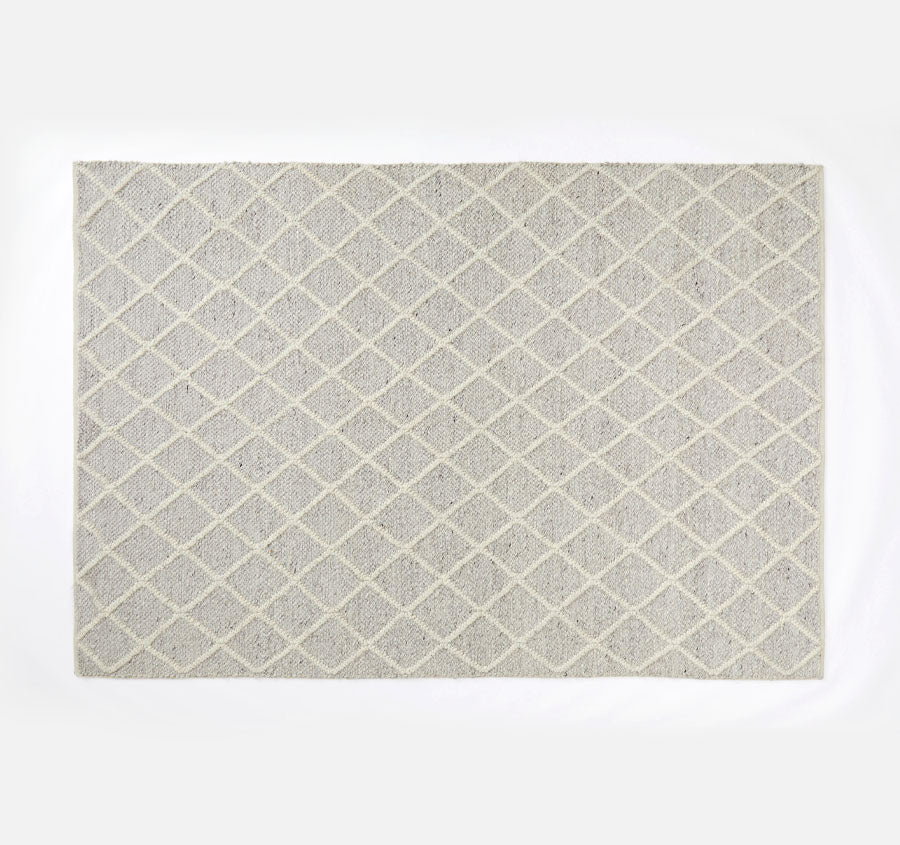 Mitre Floor Rug Range Feather