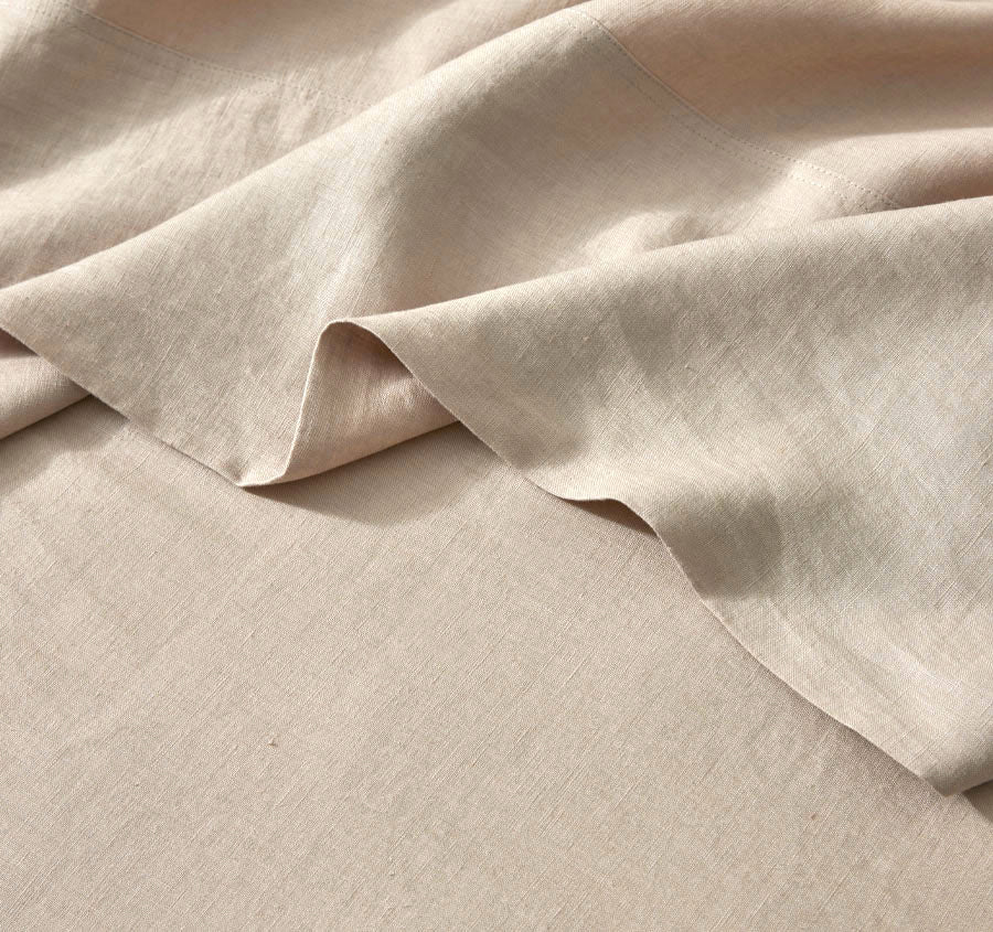 Ravello Linen Fitted or Flat Sheet Range Shell