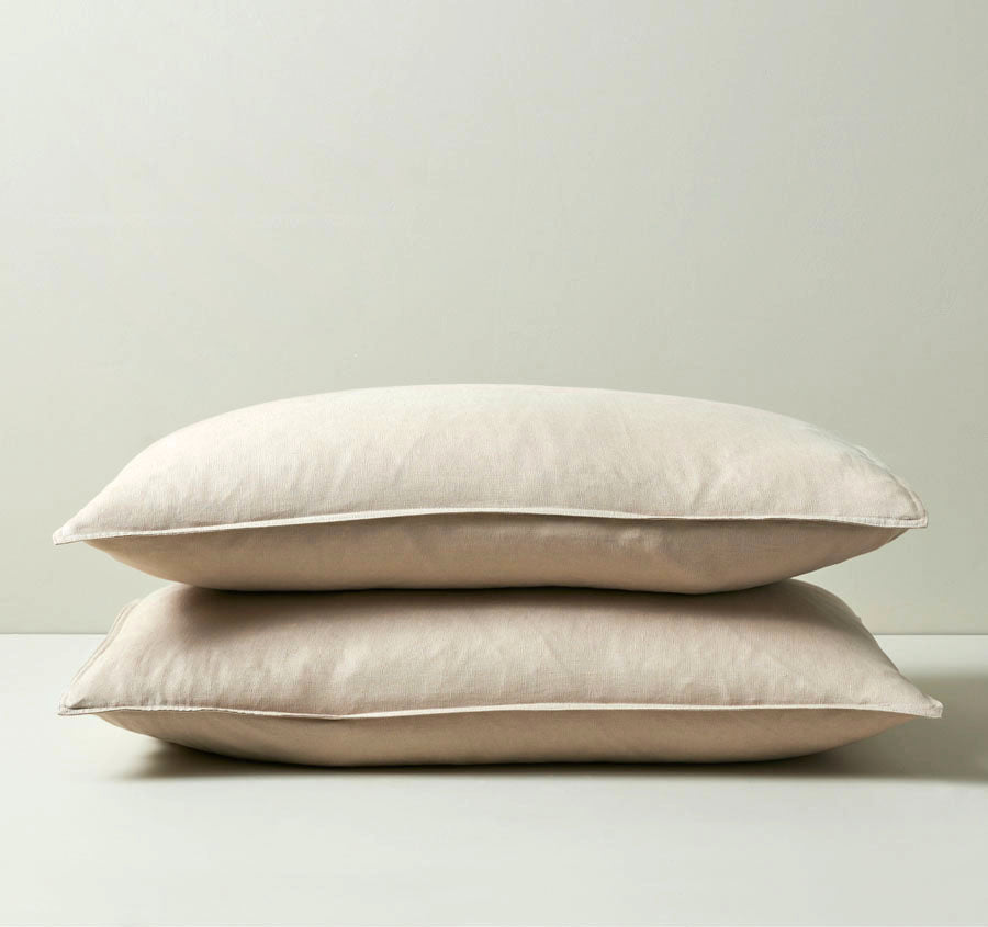 Ravello King Pillowcase Pair Shell