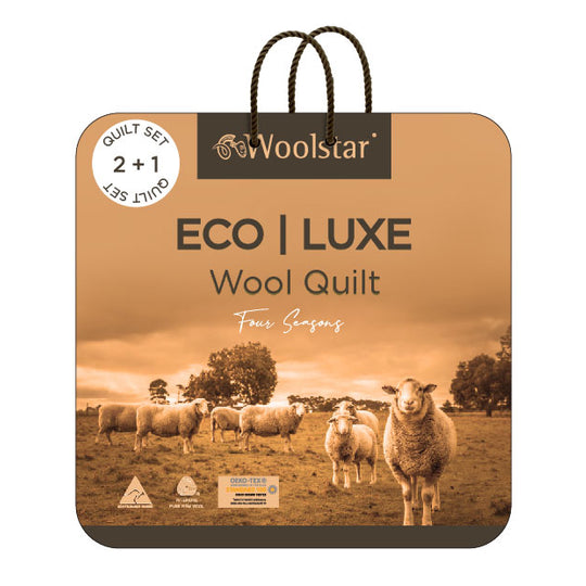 Luxe Four Seasons 550GSM Wool Quilt Range